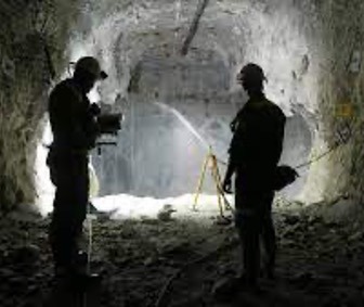 underground tunneling blast